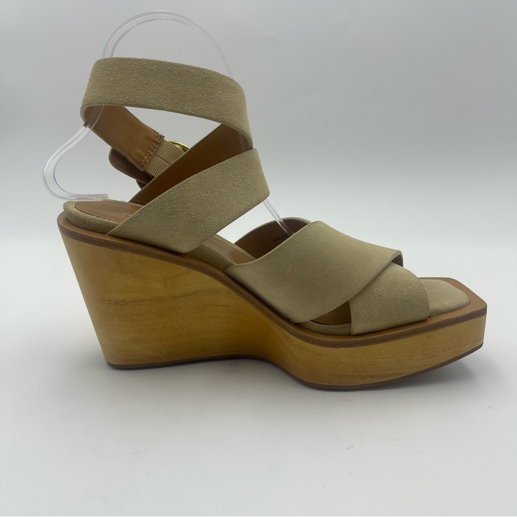 Rag & Bone Platform Santiago Suede Strap Sandal Wedge Us 10-Eu 40 Msrp $366